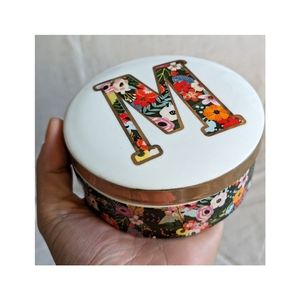 NWT Letter M Monogramed Jewelry Dish